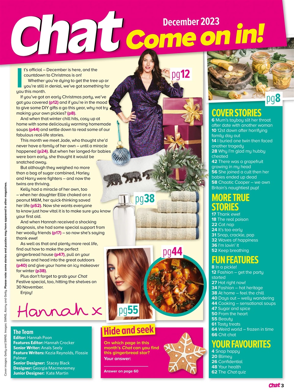 Chat Specials Preview Pages