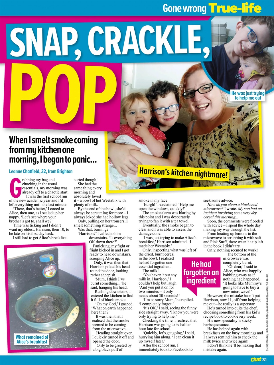 Chat Specials Preview Pages