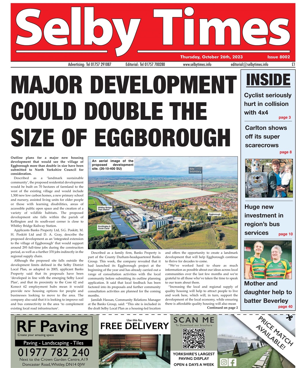Selby Times Preview Pages