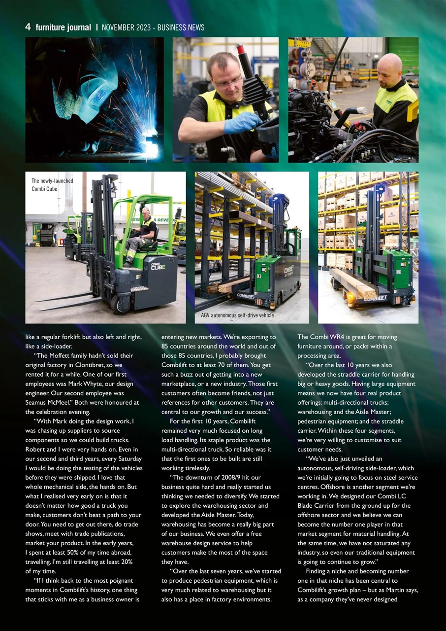 Furniture Journal Magazine Preview Pages