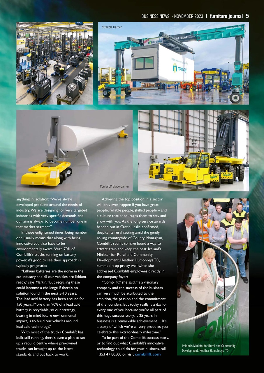 Furniture Journal Magazine Preview Pages