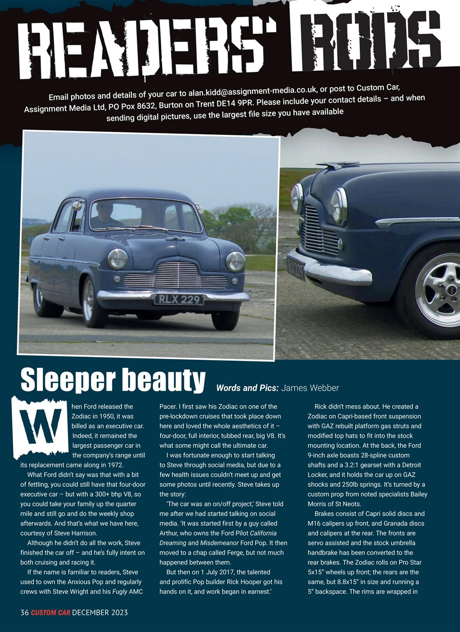 Custom Car Preview Pages