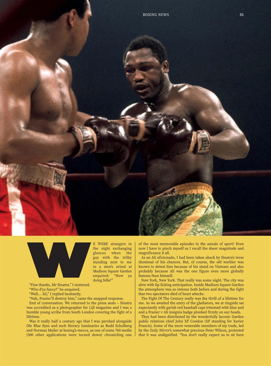 Boxing News Presents Preview Pages