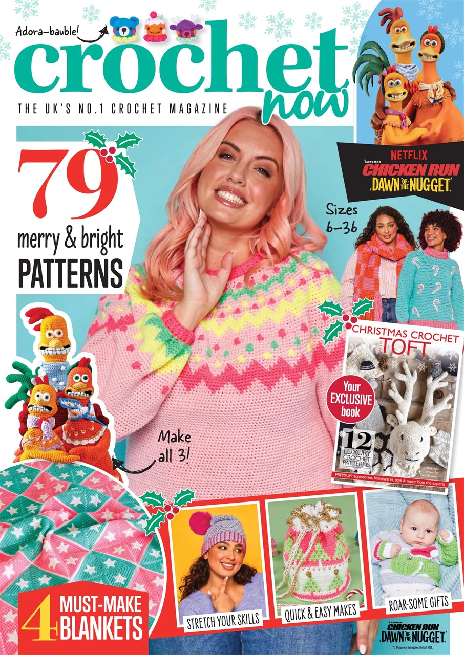 Crochet Now Magazine Preview Pages