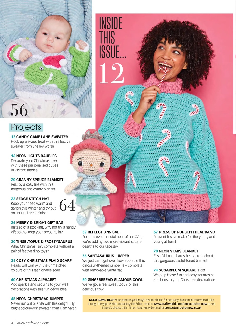 Crochet Now Magazine Preview Pages