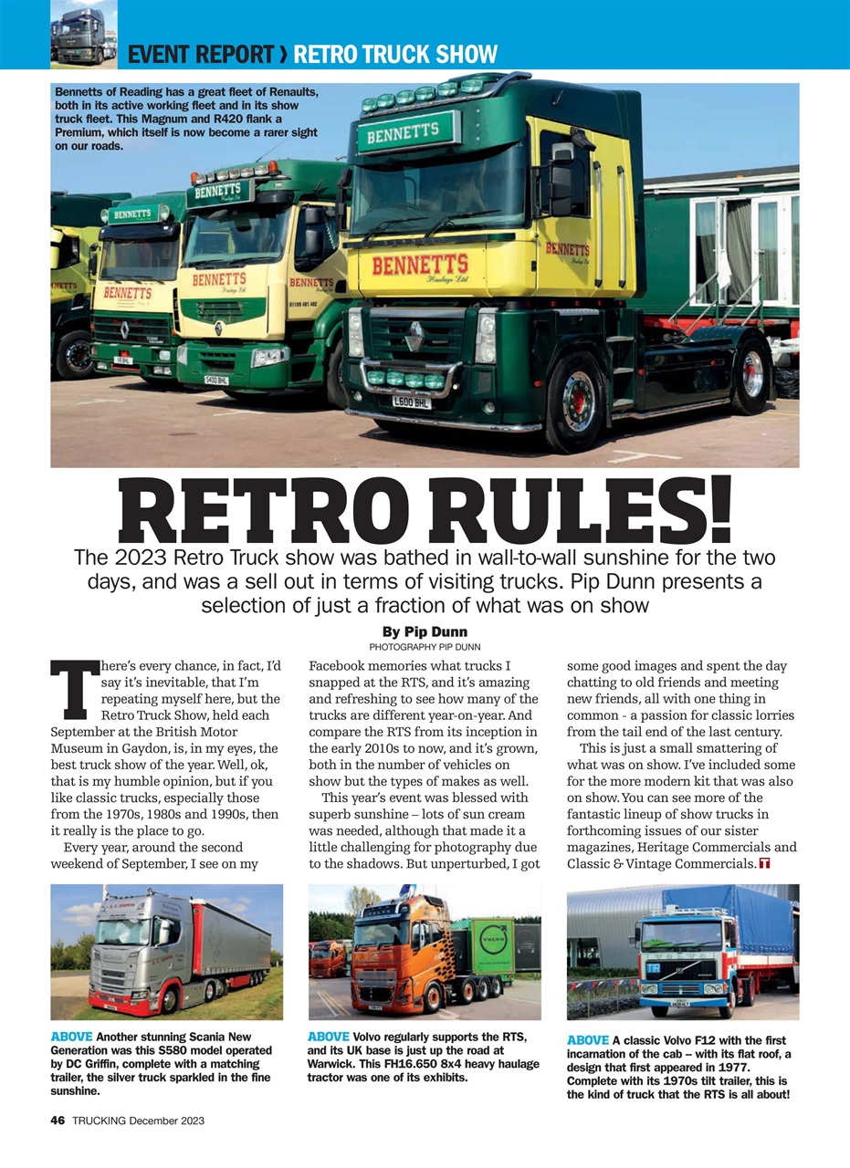 Trucking Magazine Preview Pages