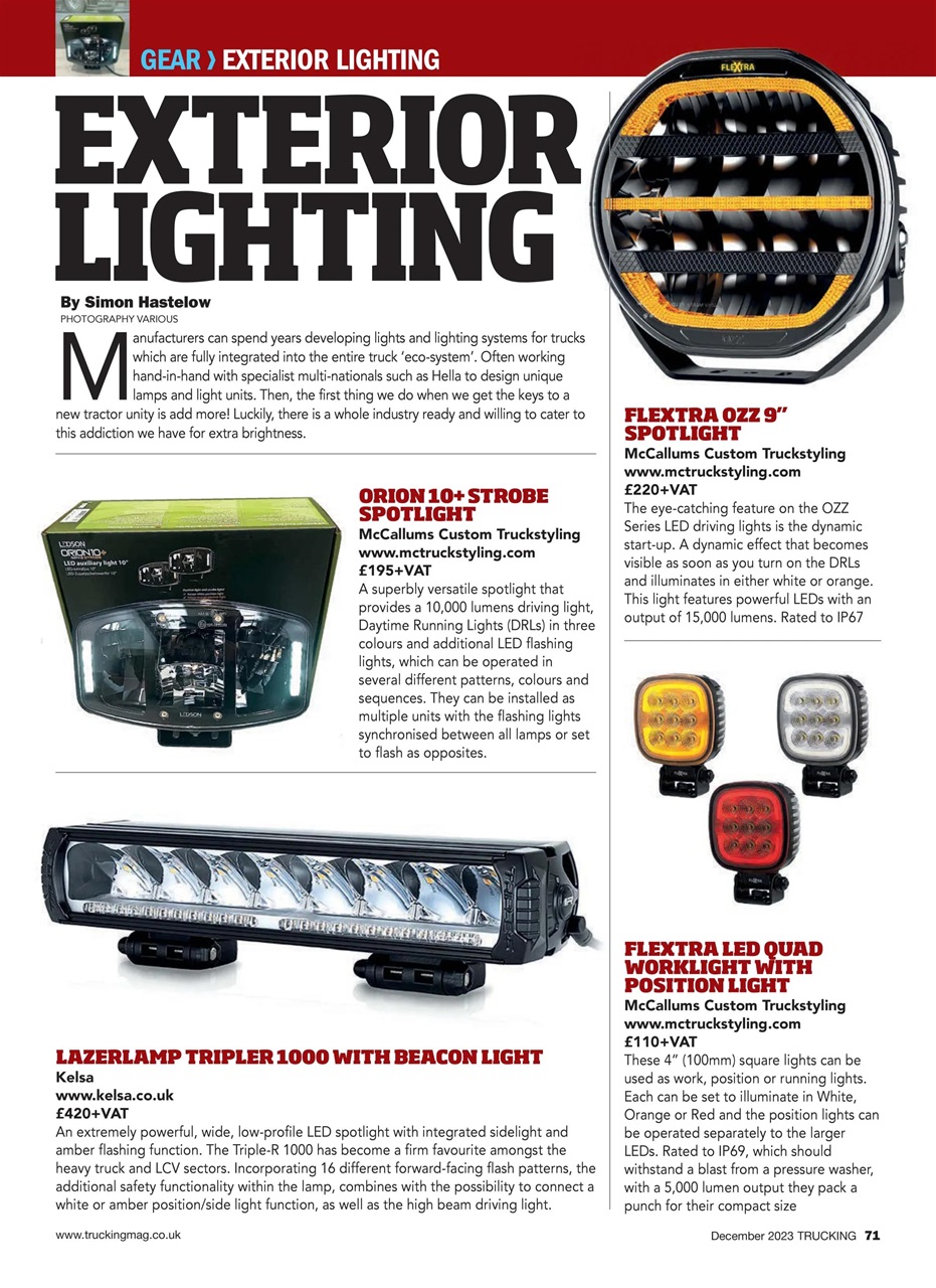 Trucking Magazine Preview Pages