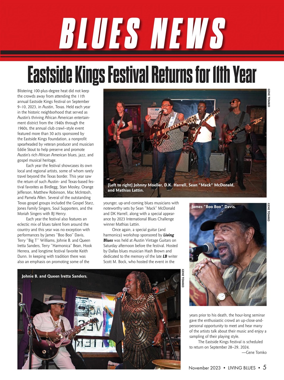 Living Blues Preview Pages