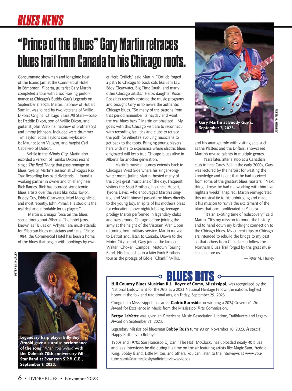 Living Blues Preview Pages
