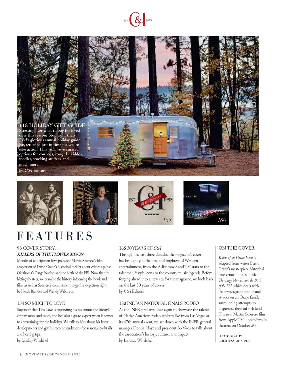 Cowboys and Indians Preview Pages