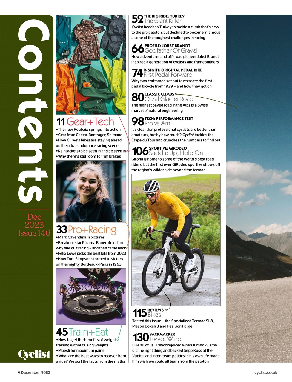 Cyclist Preview Pages