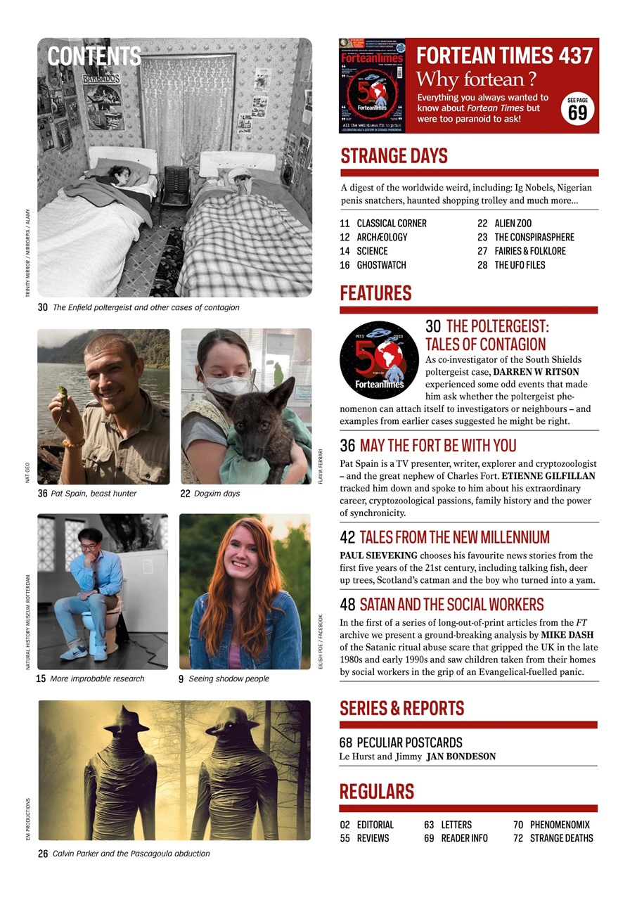 Fortean Times Preview Pages