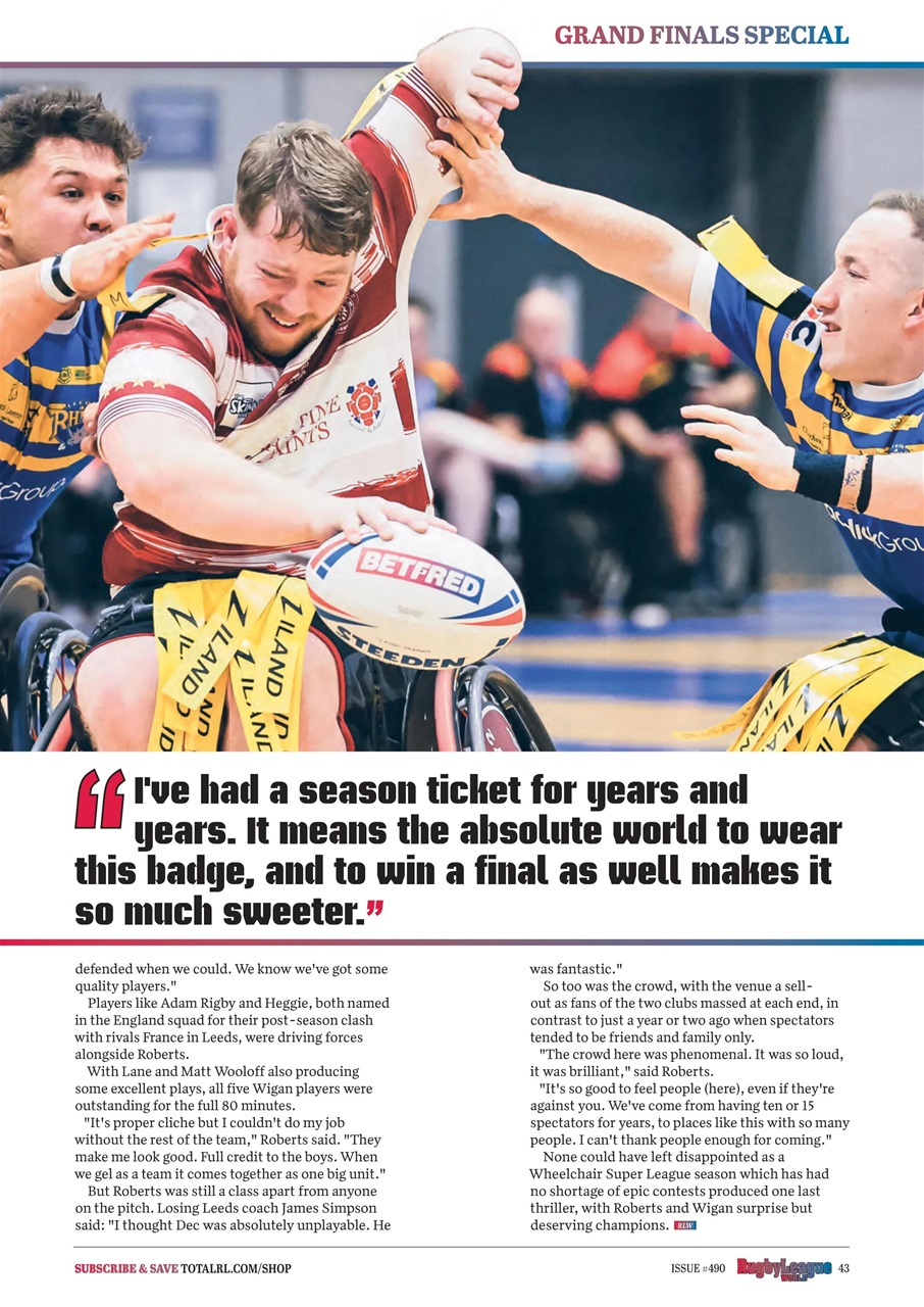 Rugby League World Preview Pages