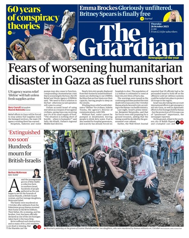 The Guardian Newspaper issue Thursday, October 26, 2023