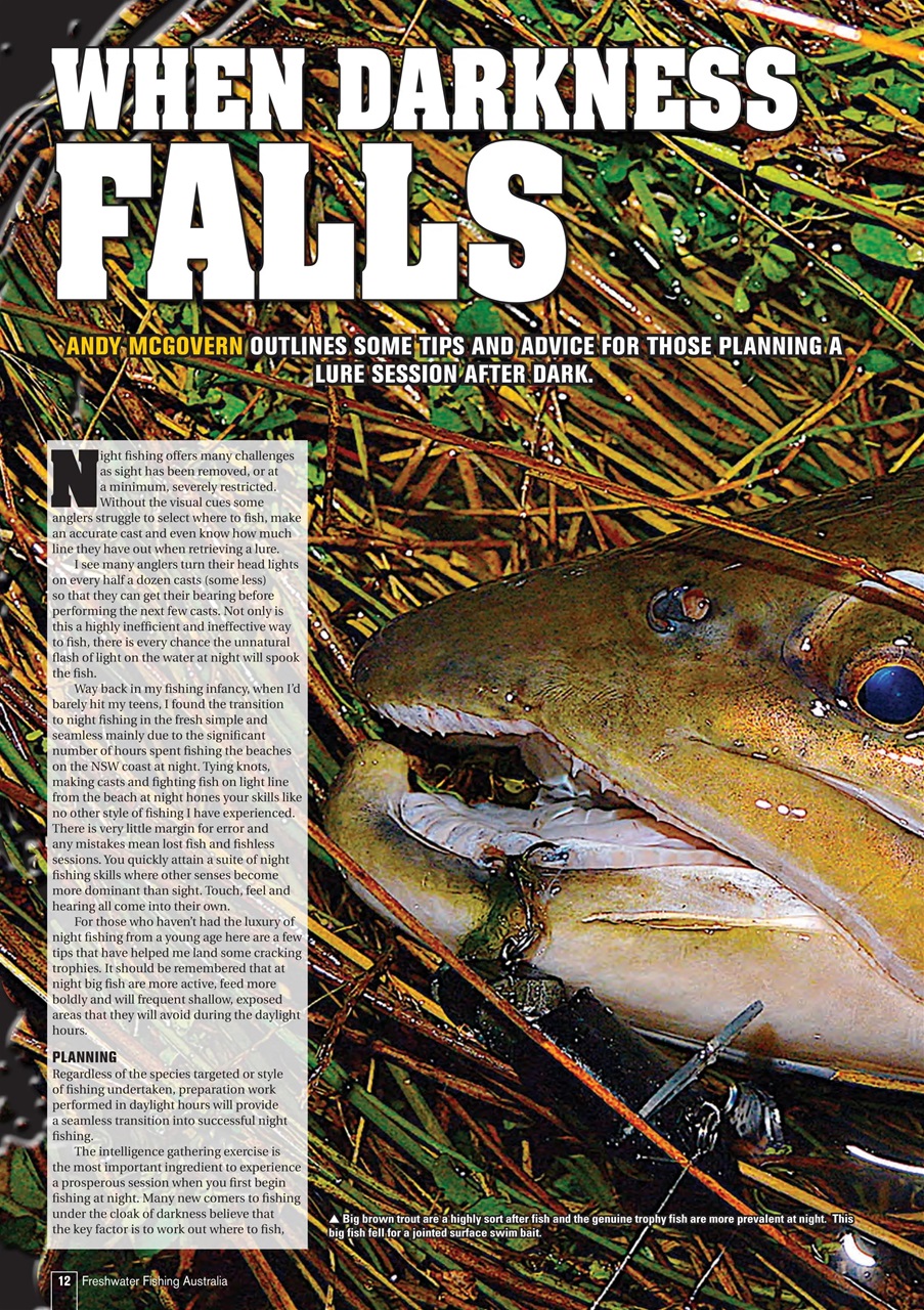 Freshwater Fishing Australia Preview Pages