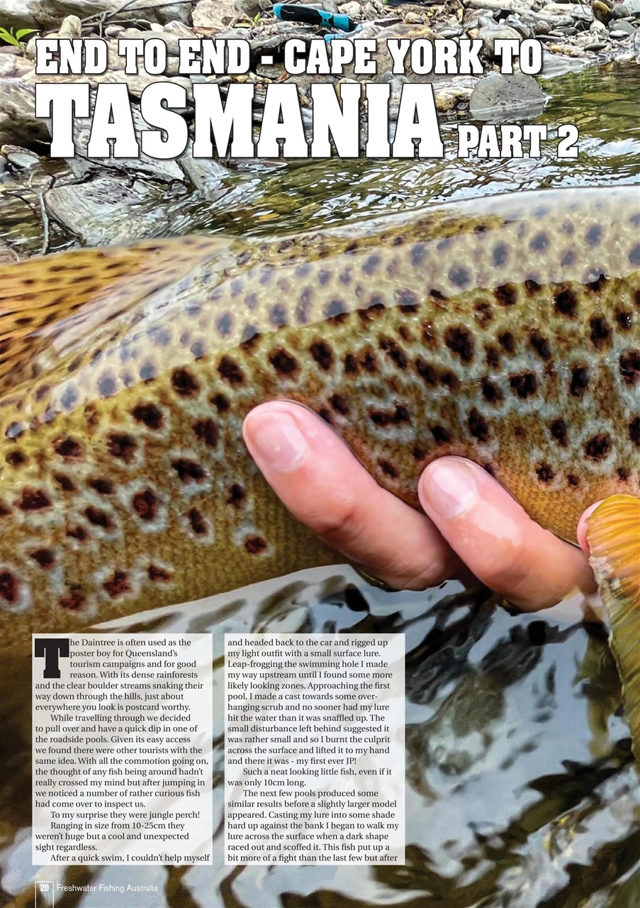 Freshwater Fishing Australia Preview Pages