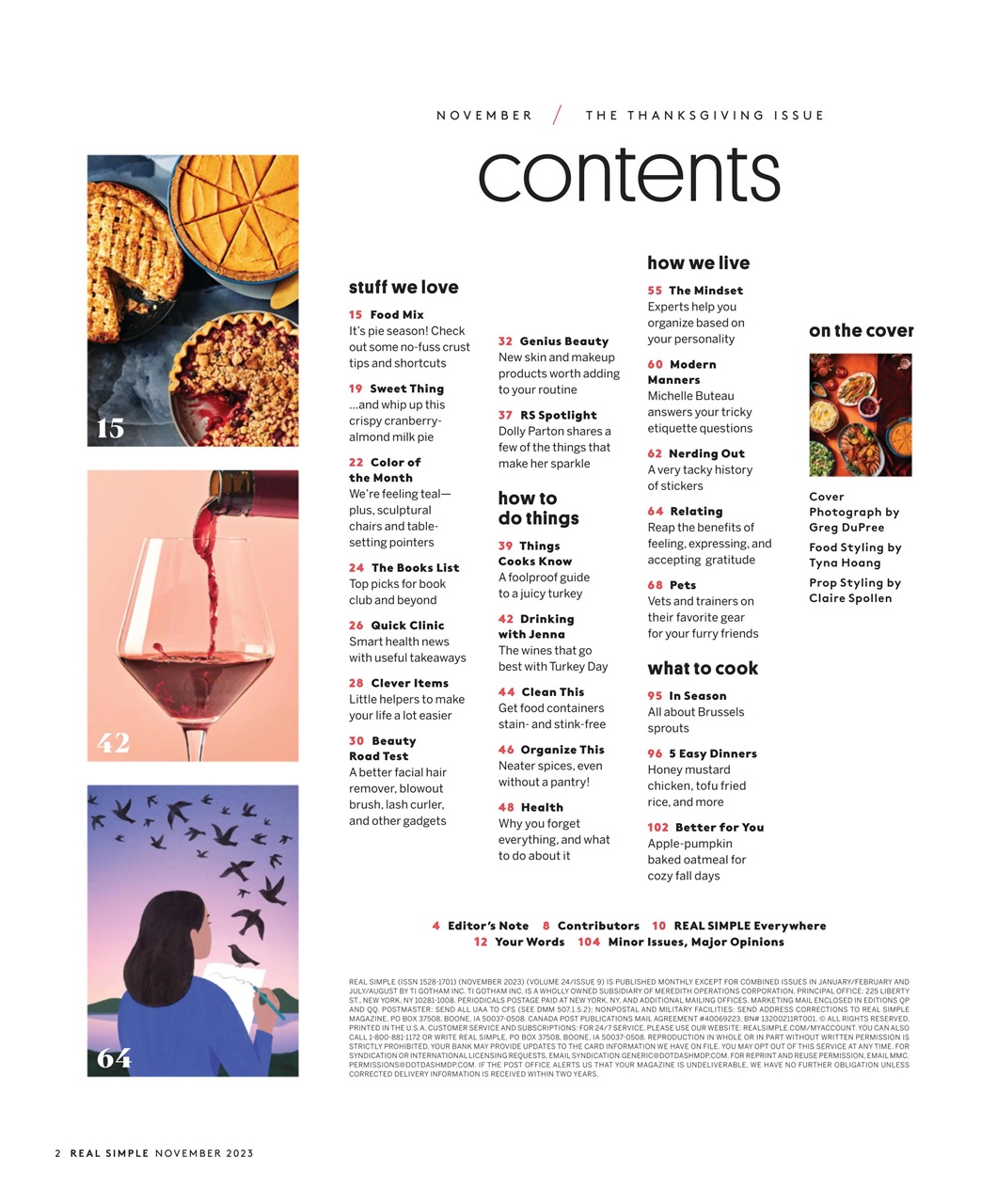 Real Simple Preview Pages