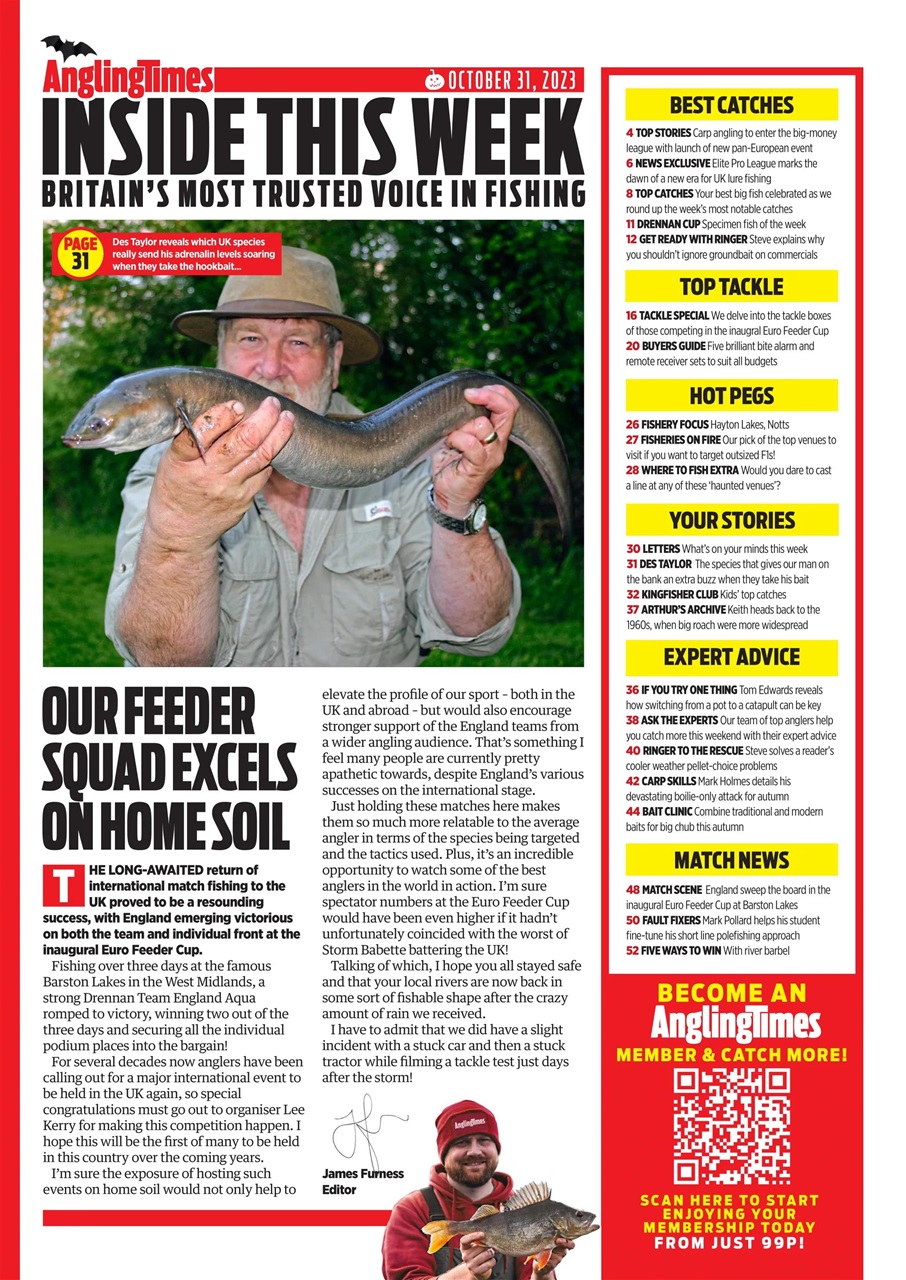 Angling Times Preview Pages