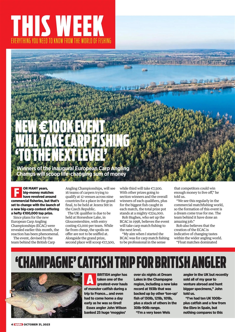 Angling Times Preview Pages