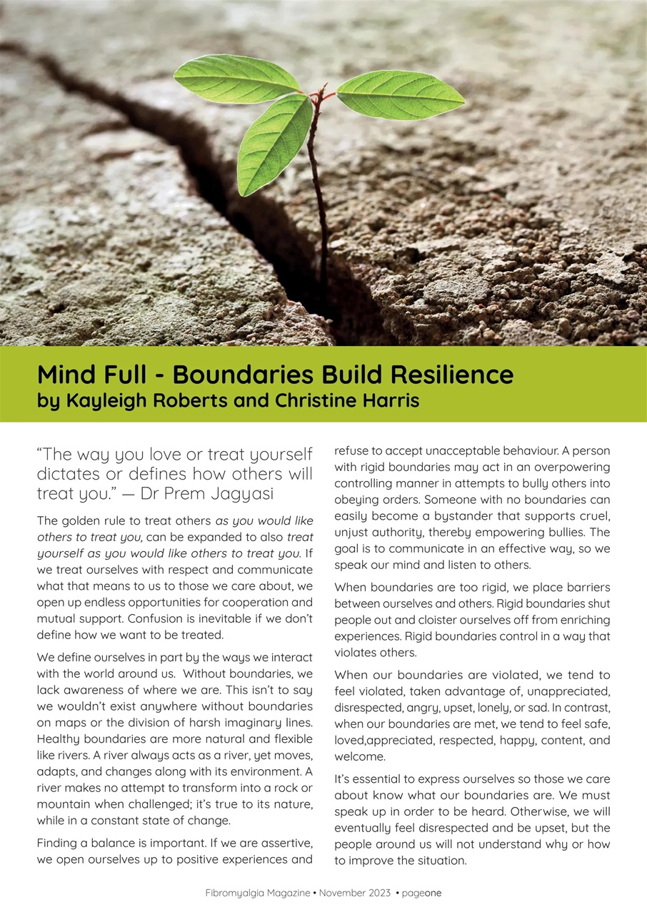 Fibromyalgia Magazine Preview Pages