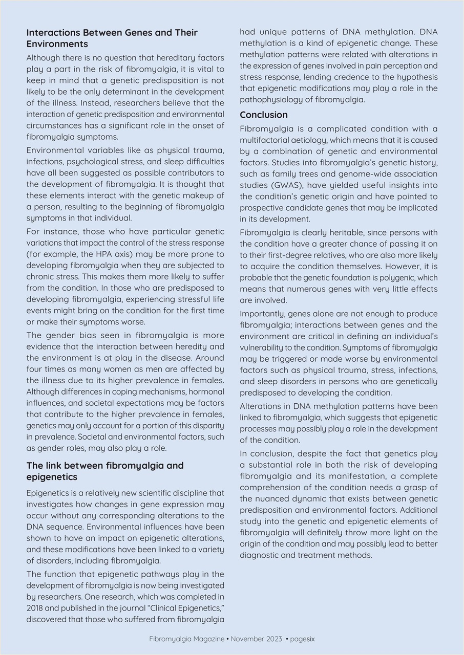 Fibromyalgia Magazine Preview Pages