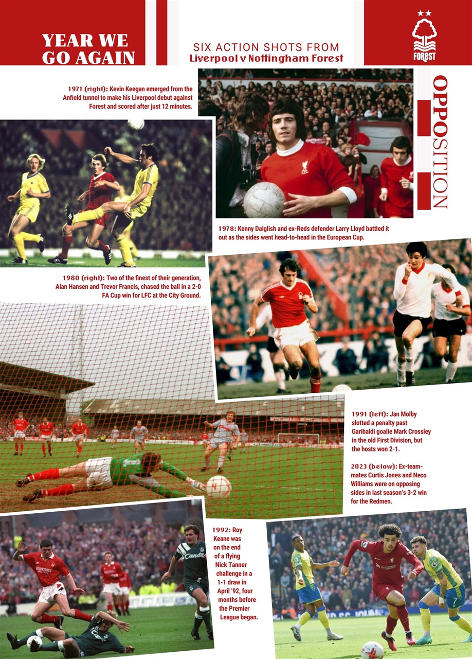 Liverpool FC Programmes Preview Pages