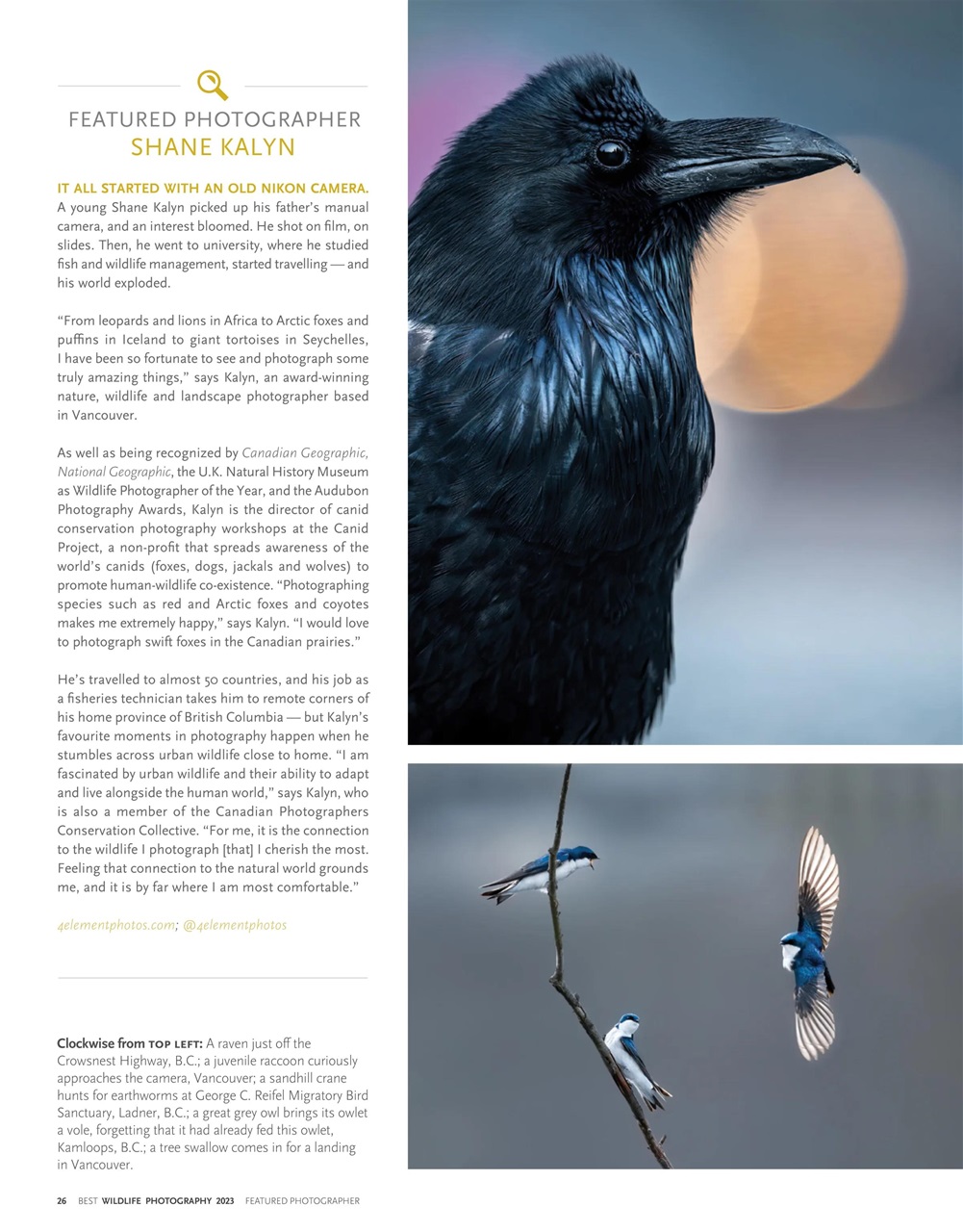 Canadian Geographic Preview Pages