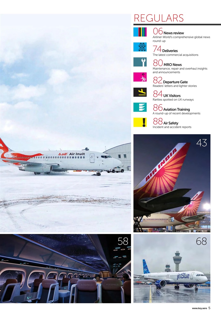 Airliner World Preview Pages
