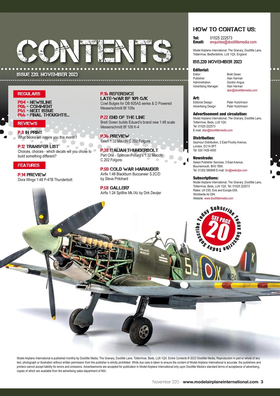 Model Airplane International Preview Pages