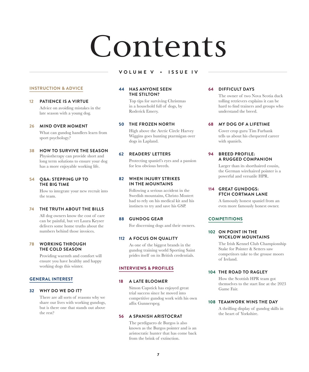 Gundog Journal Preview Pages