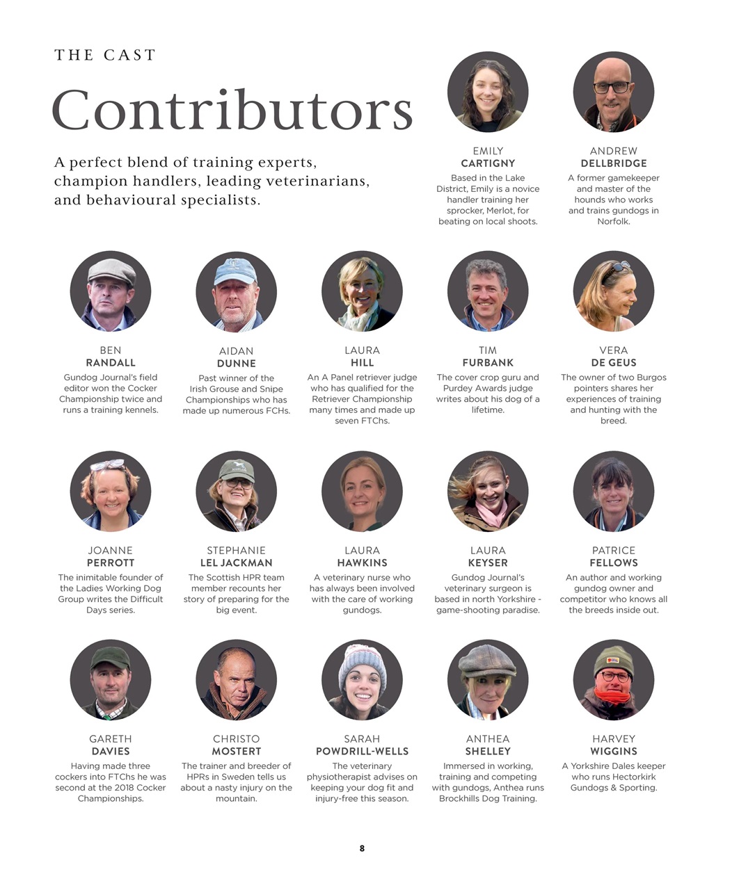 Gundog Journal Preview Pages