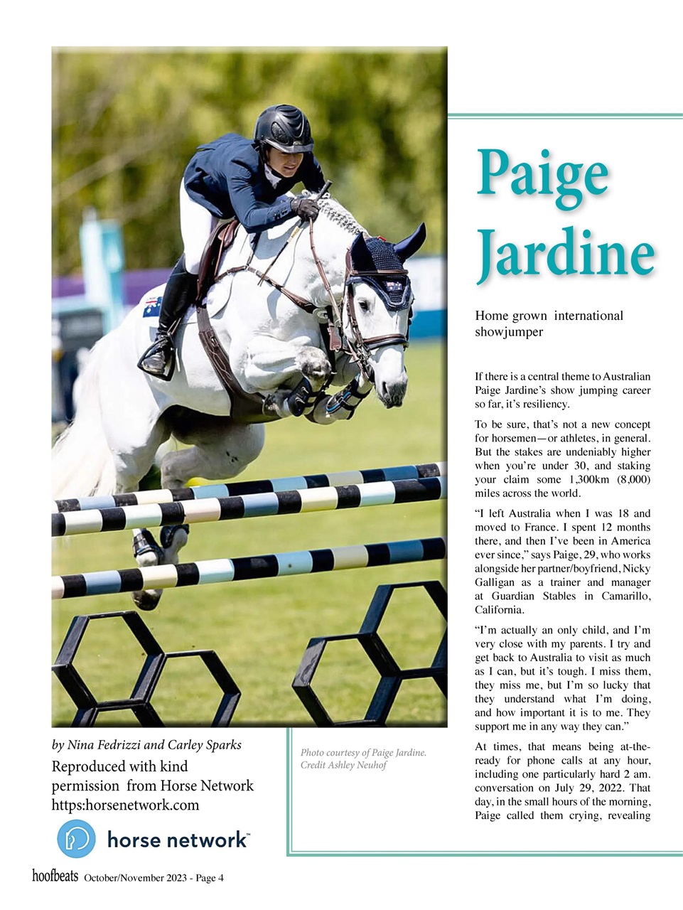 Hoofbeats Preview Pages