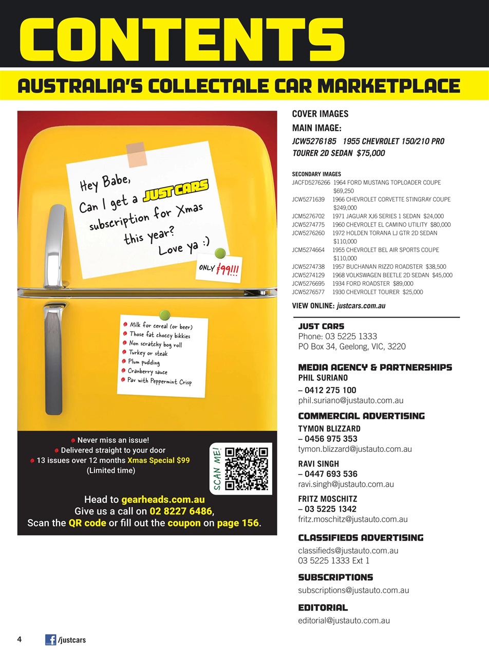 JUST CARS Preview Pages