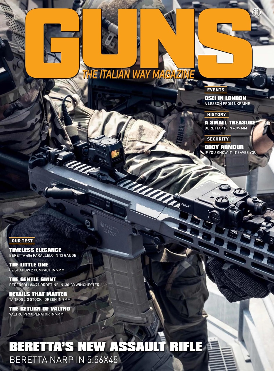 GUNS: The Italian Way Magazine Preview Pages