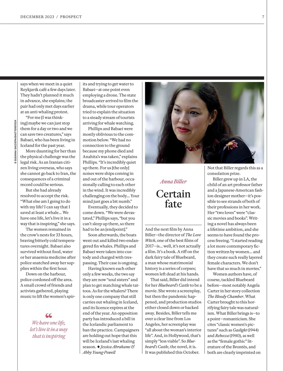 Prospect Magazine Preview Pages