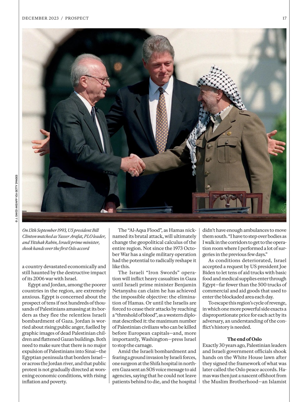 Prospect Magazine Preview Pages