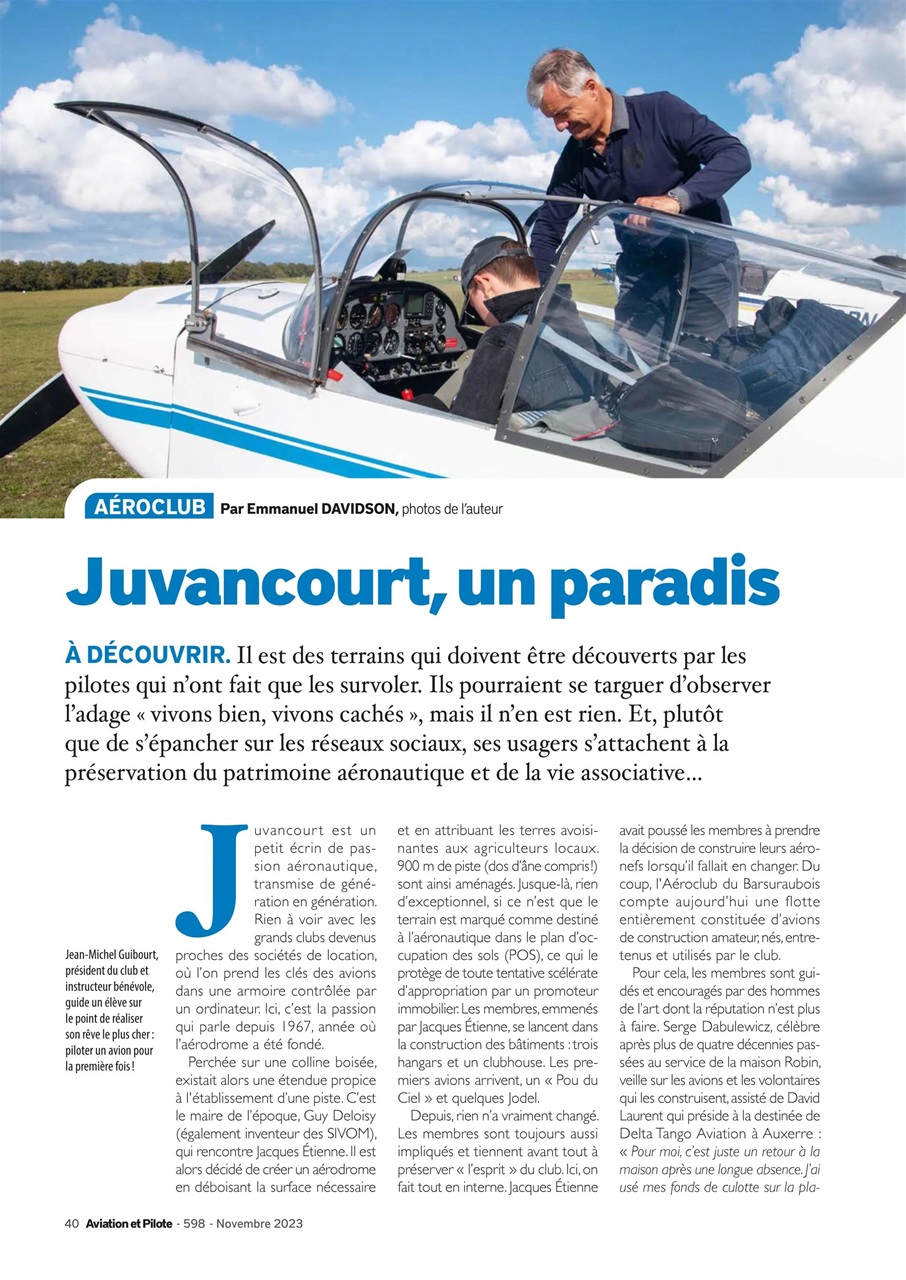 Aviation et Pilote Preview Pages