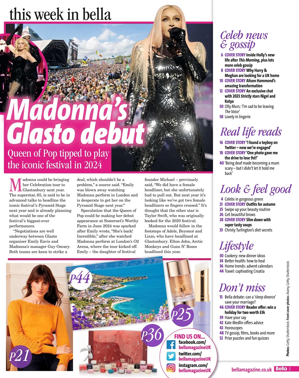 Bella Magazine Preview Pages