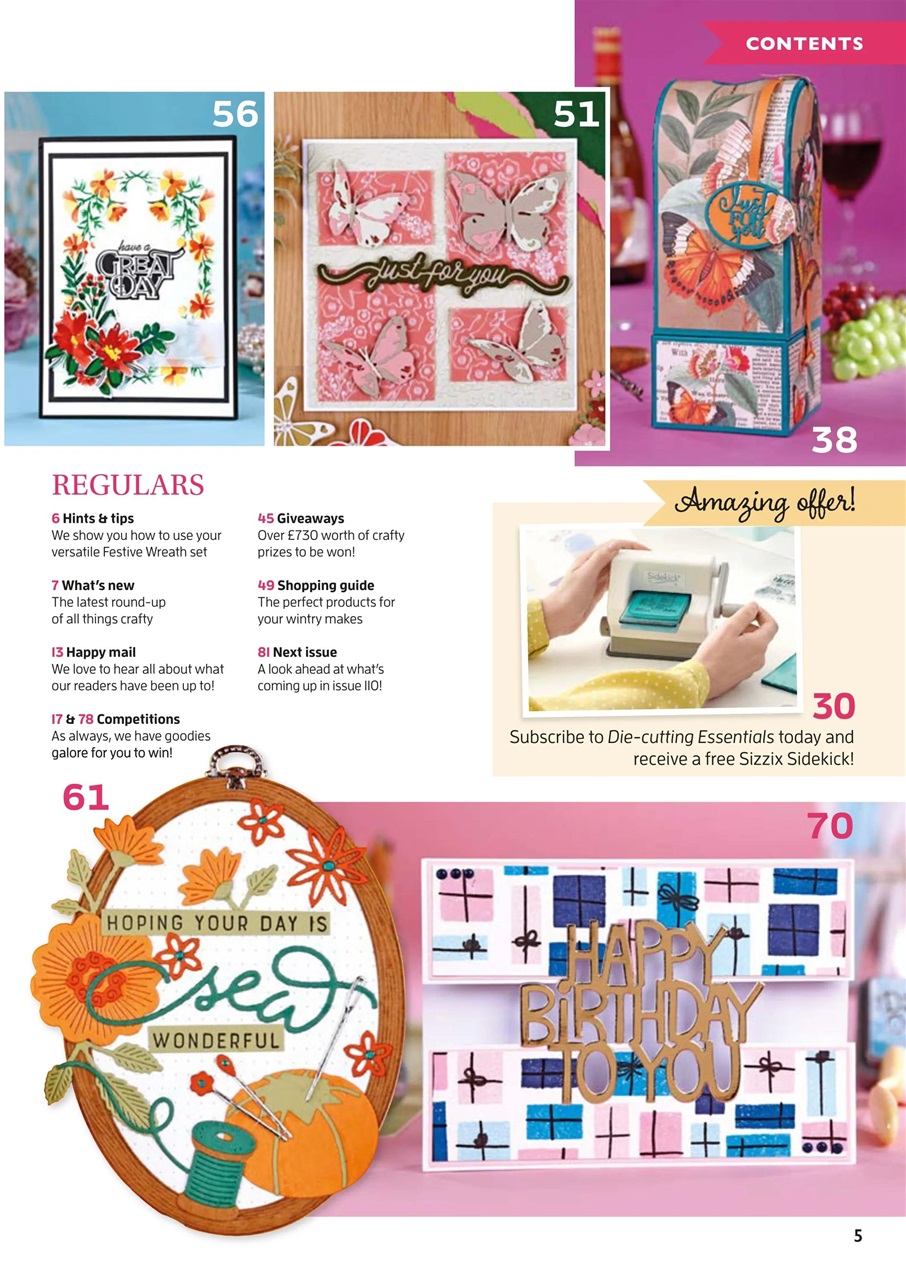 Die-Cutting Essentials Preview Pages