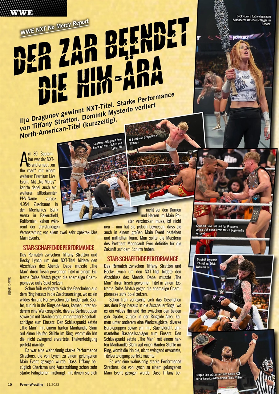 Power-Wrestling Preview Pages