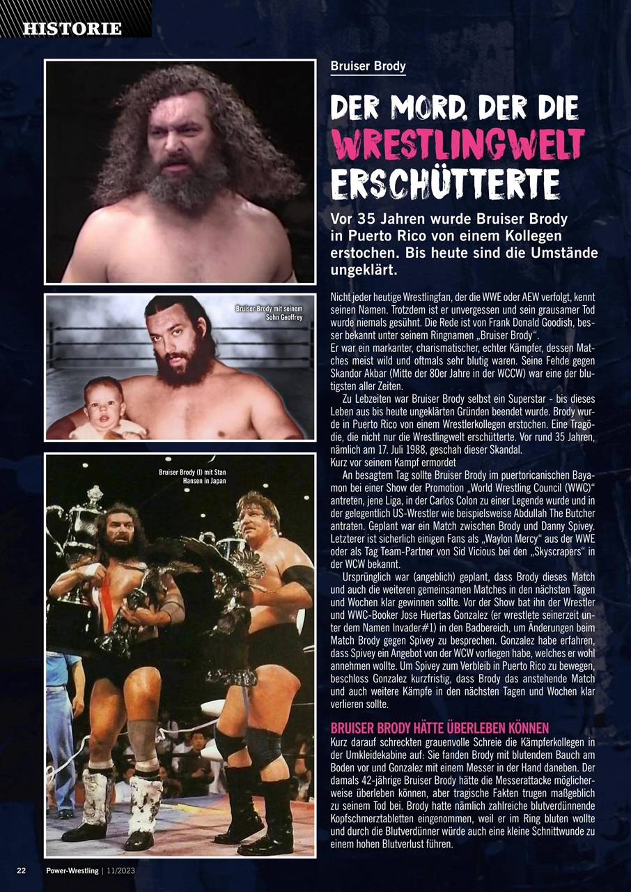 Power-Wrestling Preview Pages