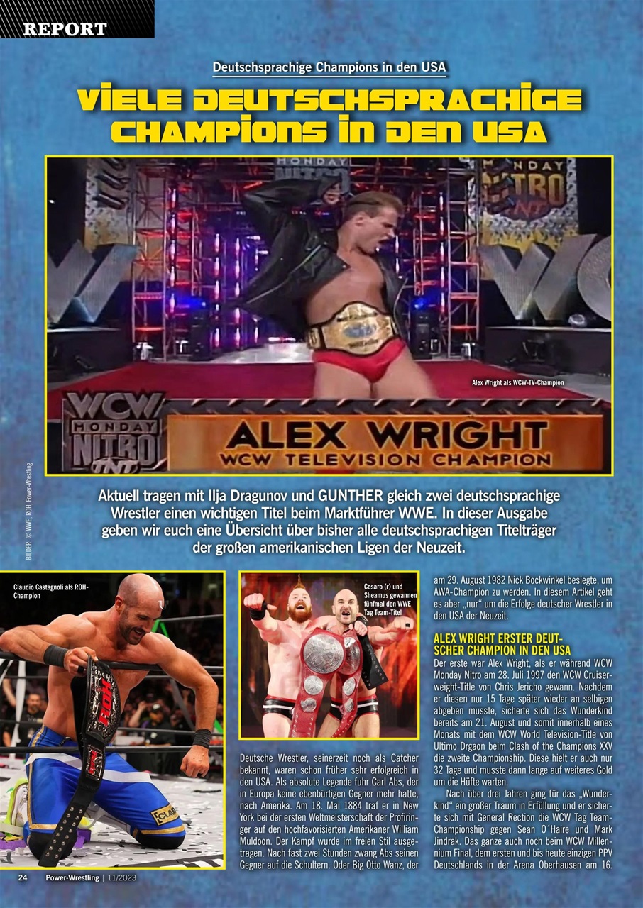 Power-Wrestling Preview Pages
