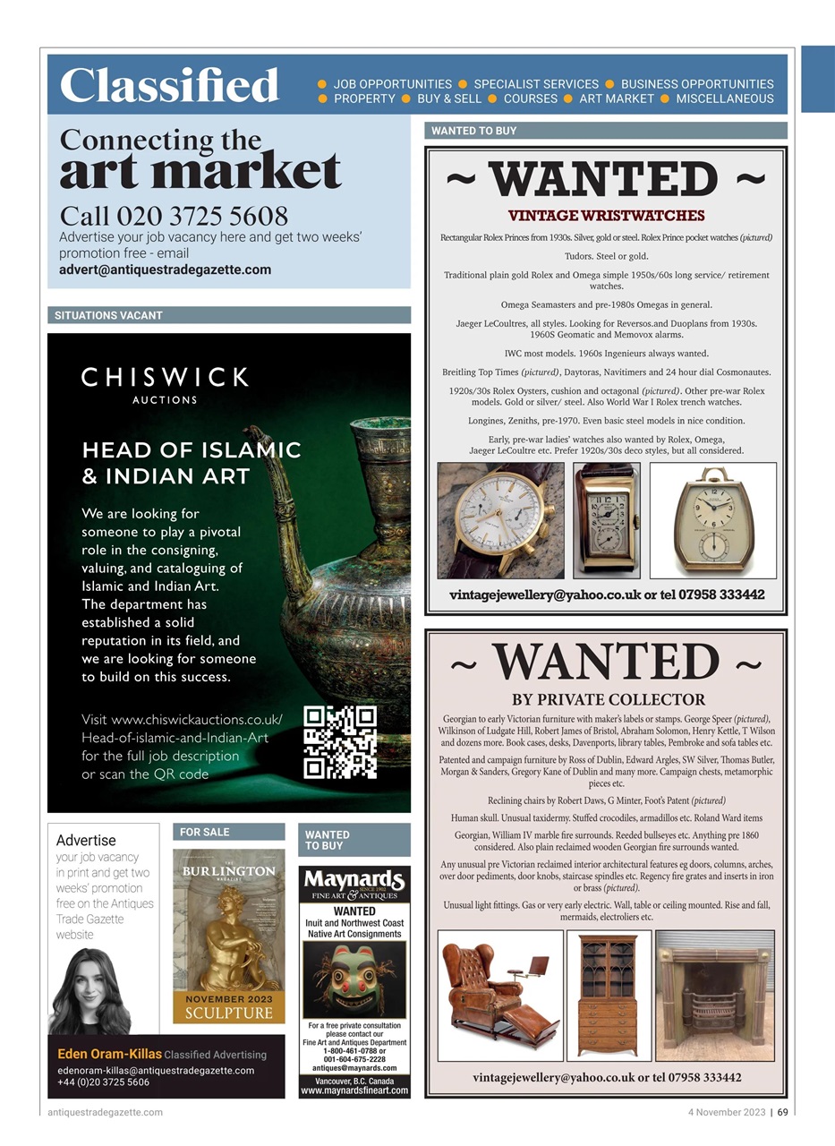 Antiques Trade Gazette Preview Pages
