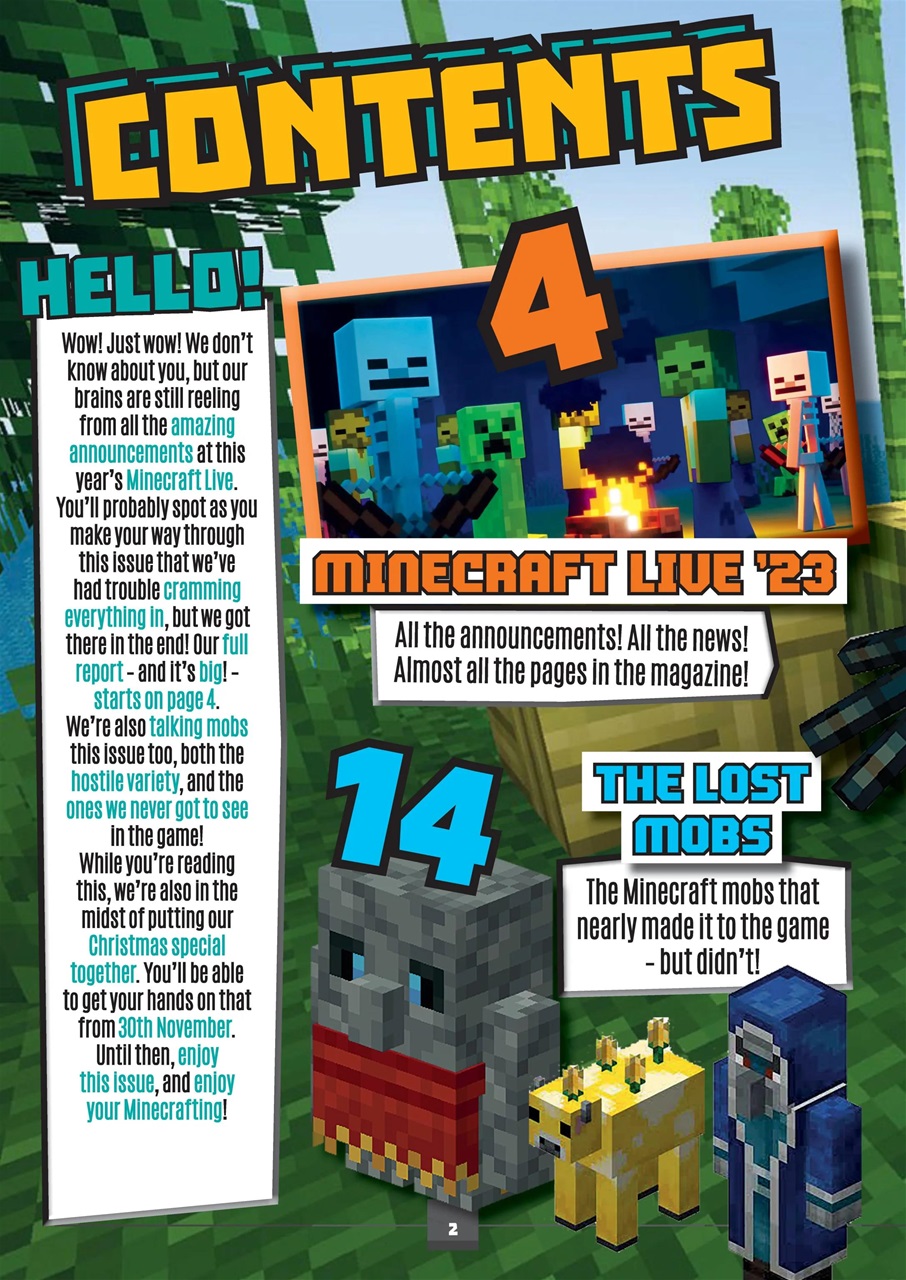 Minecraft World Preview Pages