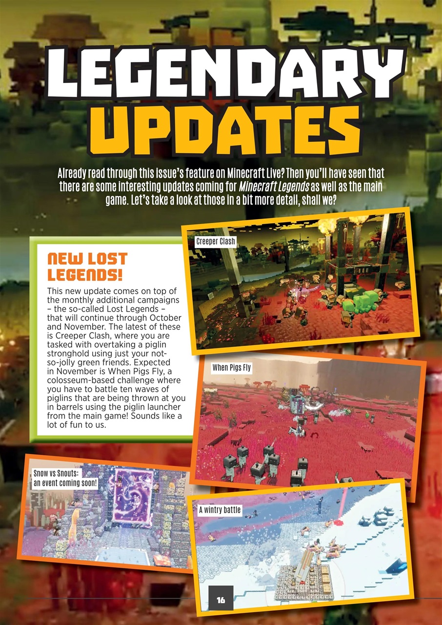 Minecraft World Preview Pages