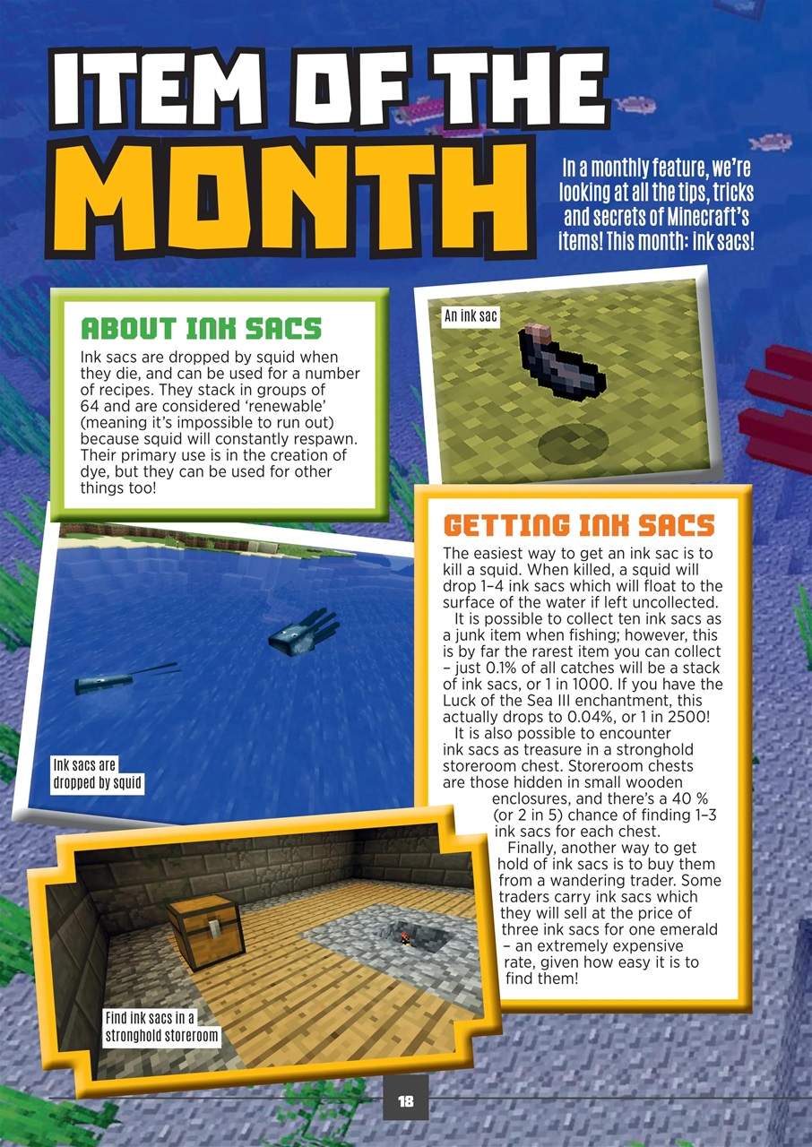 Minecraft World Preview Pages