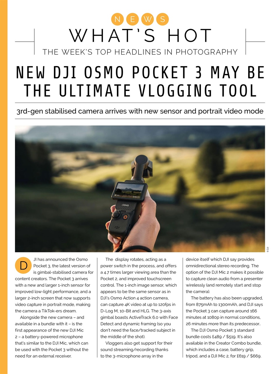 Photography Week Preview Pages