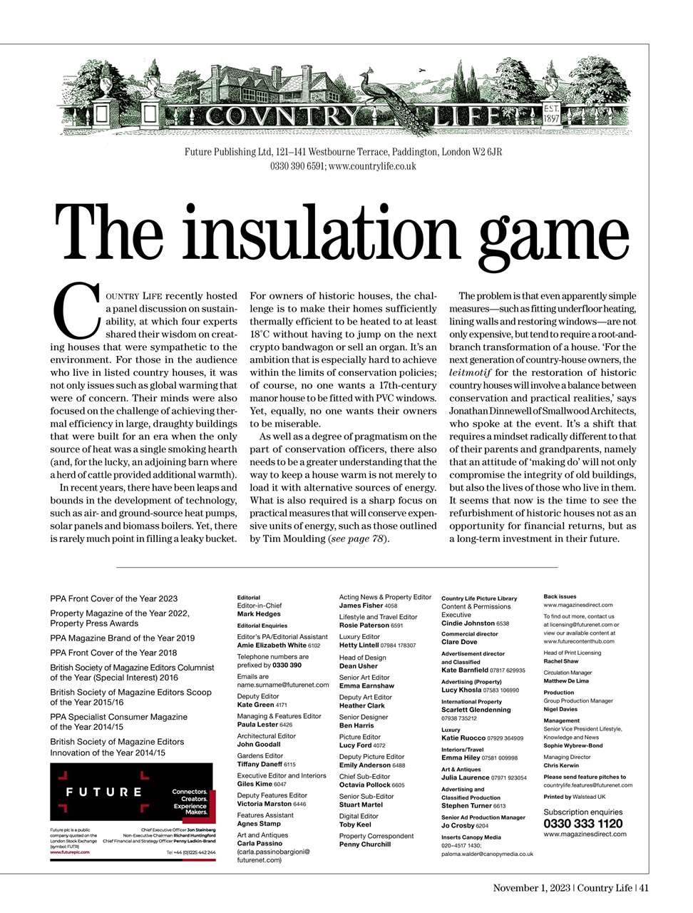 Country Life Preview Pages