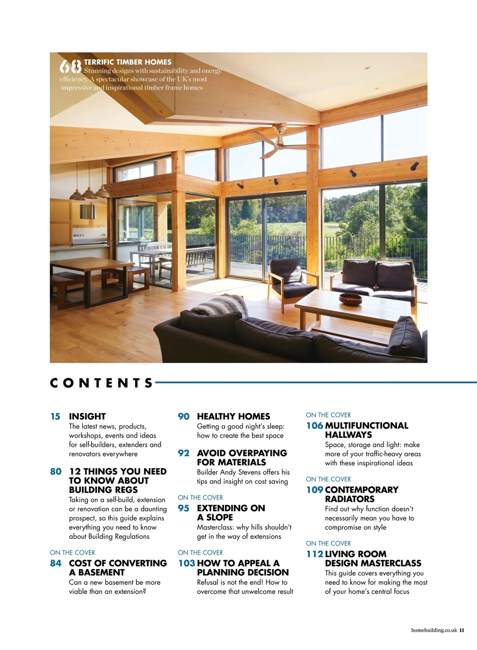 Homebuilding & Renovating Magazine Preview Pages