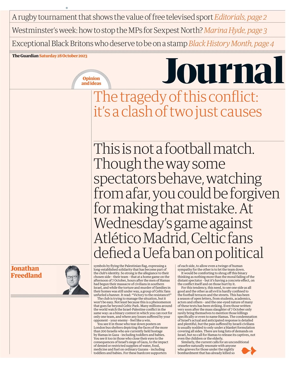 The Guardian Newspaper Preview Pages